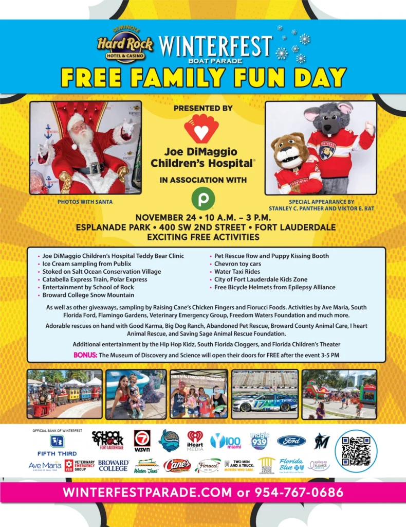 2024 Winterfest Family Fun Day Free Event poster