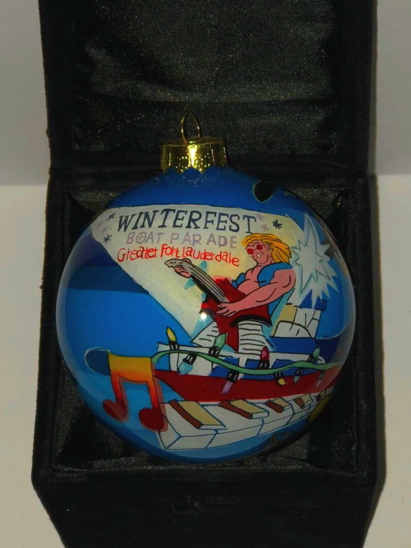 2008 Collectible Ornament - "Rockin' the Night Aweigh"