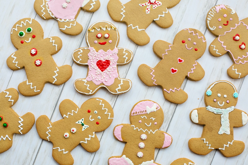 Gingerbread men cookies