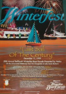 1999 Promotional Poster with Event Dates and Descriptions, Parade Poster and Sponsor Logos