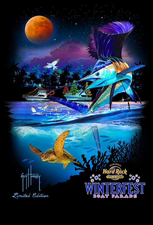 2011 Parade Poster by artist Guy Harvey