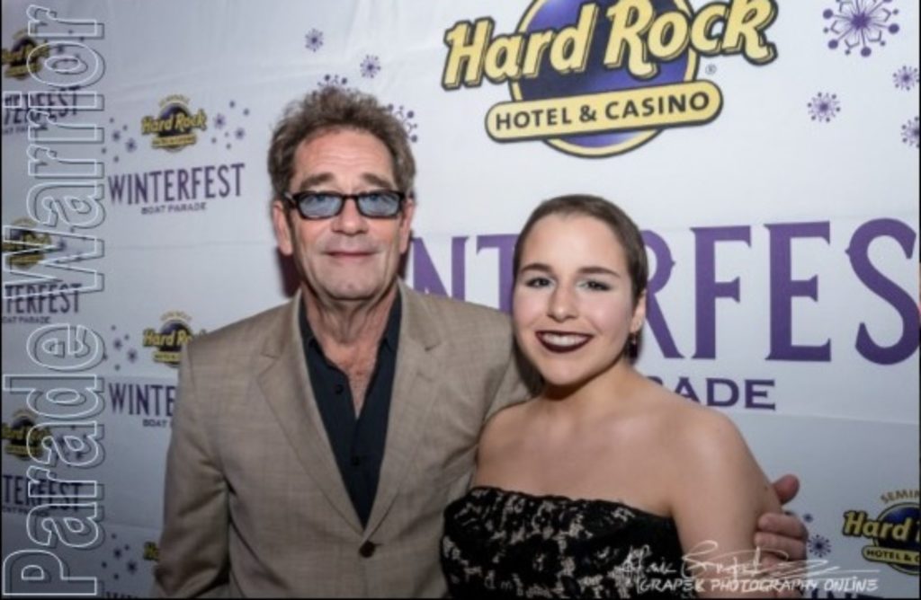 2018 Jr. Captain Sonia Rodriguez with Huey Lewis