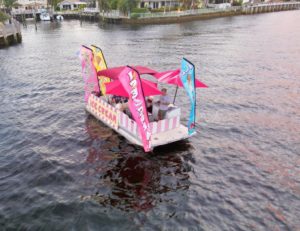The Ice Cream Float Boat