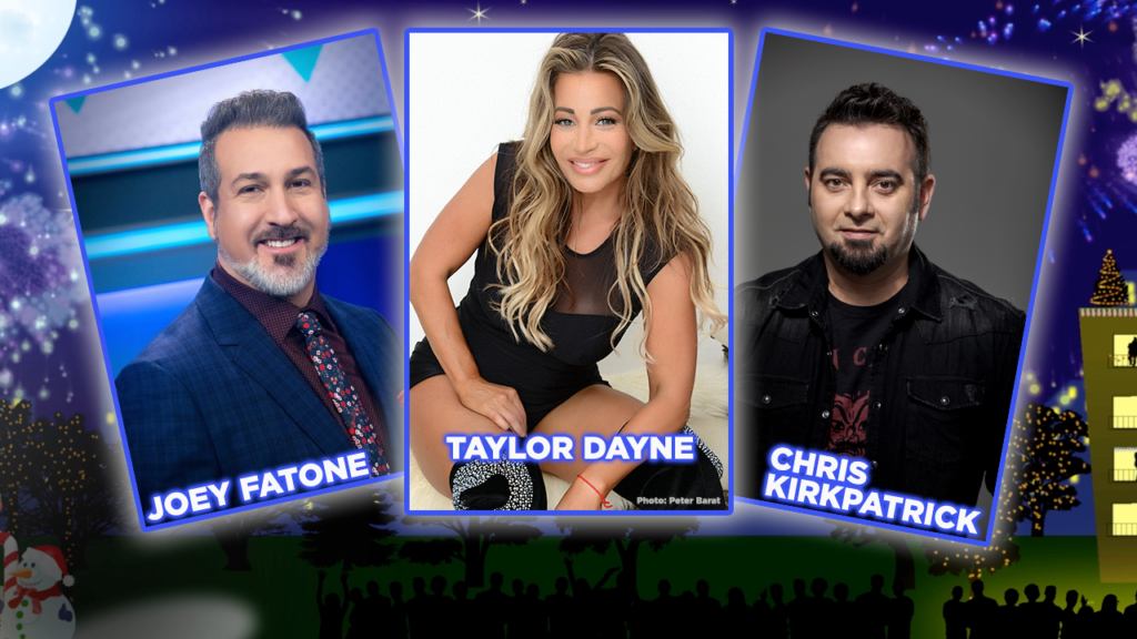 2022 Grand Marshals for the Seminole Hard Rock Winterfest Boat Parade - Taylor Dayne, Joey Fatone and Chris Kirkpatrick