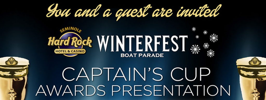 Winterfest Captain's Cup Awards Presentation Banner