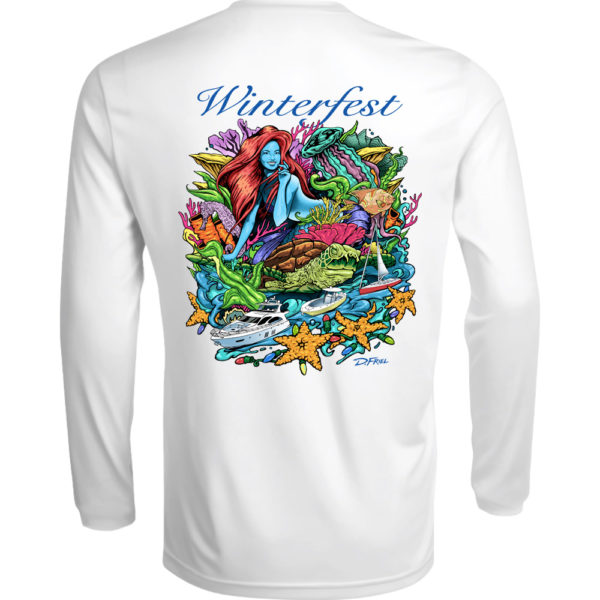 2022 Winterfest D. Friel Shirt BACK White