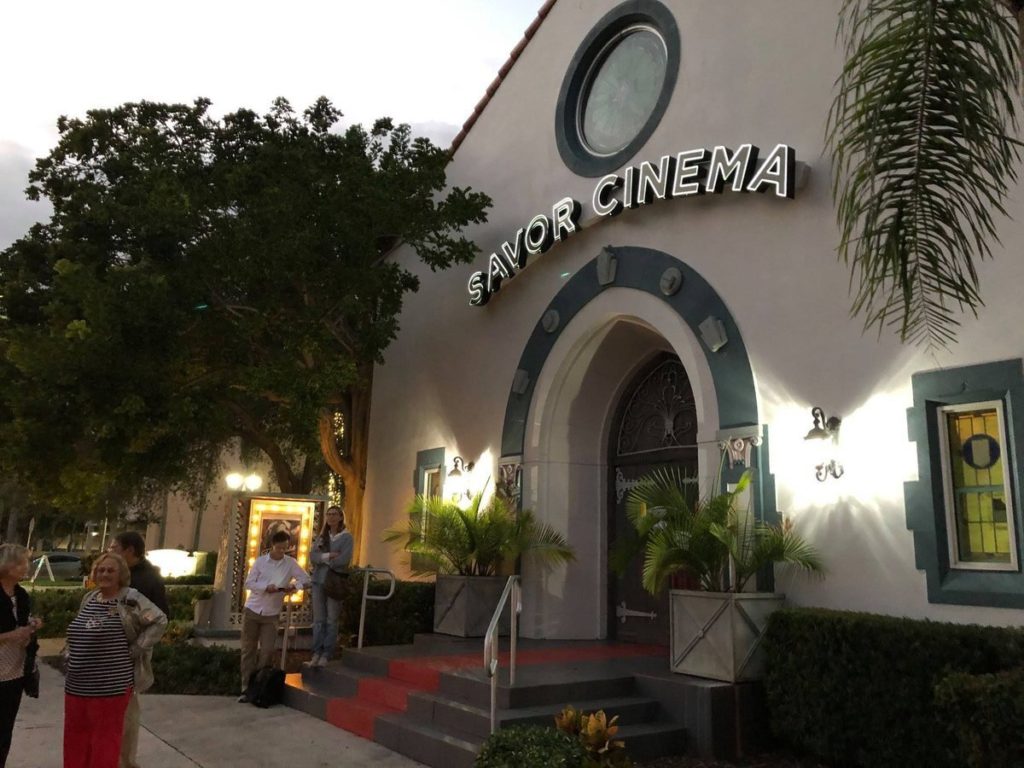 Savor Cinema Front Entrance