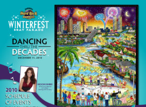 2010 Promotional Poster with Event Dates and Descriptions, Parade Poster and Sponsor Logos