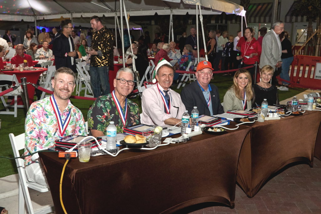 2022 Seminole Hard Rock Winterfest Boat Parade Judges - Christopher Krzemien, Broward, Palm Beaches & St. Lucie REALTOR®, Paul Castronovo iHeartMedia / News Anchor / On-air Personality, Dean Trantalis Mayor - City of Fort Lauderdale, Rear Admiral Brendan C. McPherson, United States Coast Guard - Sector 7, Stacy Ritter President & CEO, Visit Lauderdale, Carolyn Michaels, Greater Fort Lauderdale Chamber of Commerce