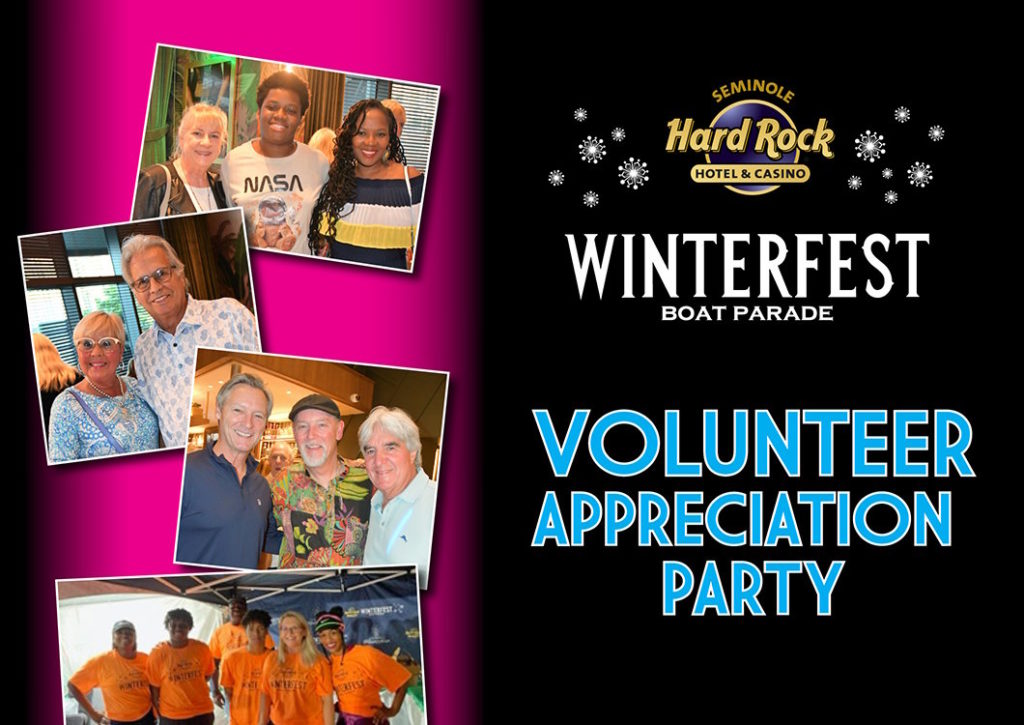 Winterfest Volunteer Appreciation Party Banner