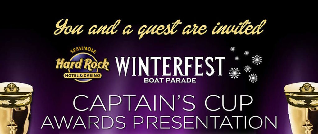 Winterfest 2022 Captain's Cup Awards Presentation Banner