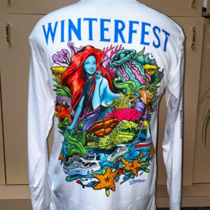 2022 D. Friel Winterfest Shirt BACK White New Logo