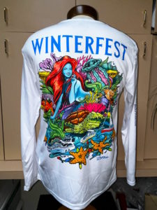 2022 Winterfest Shirt BACK White New Logo