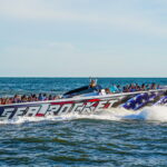 SEAROCKET boat on the water