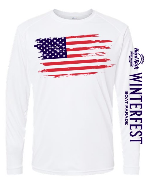 Winterfest "Party in the U.S.A." Long Sleeve Quick Dry Shirt - PRE ORDER - Image 2